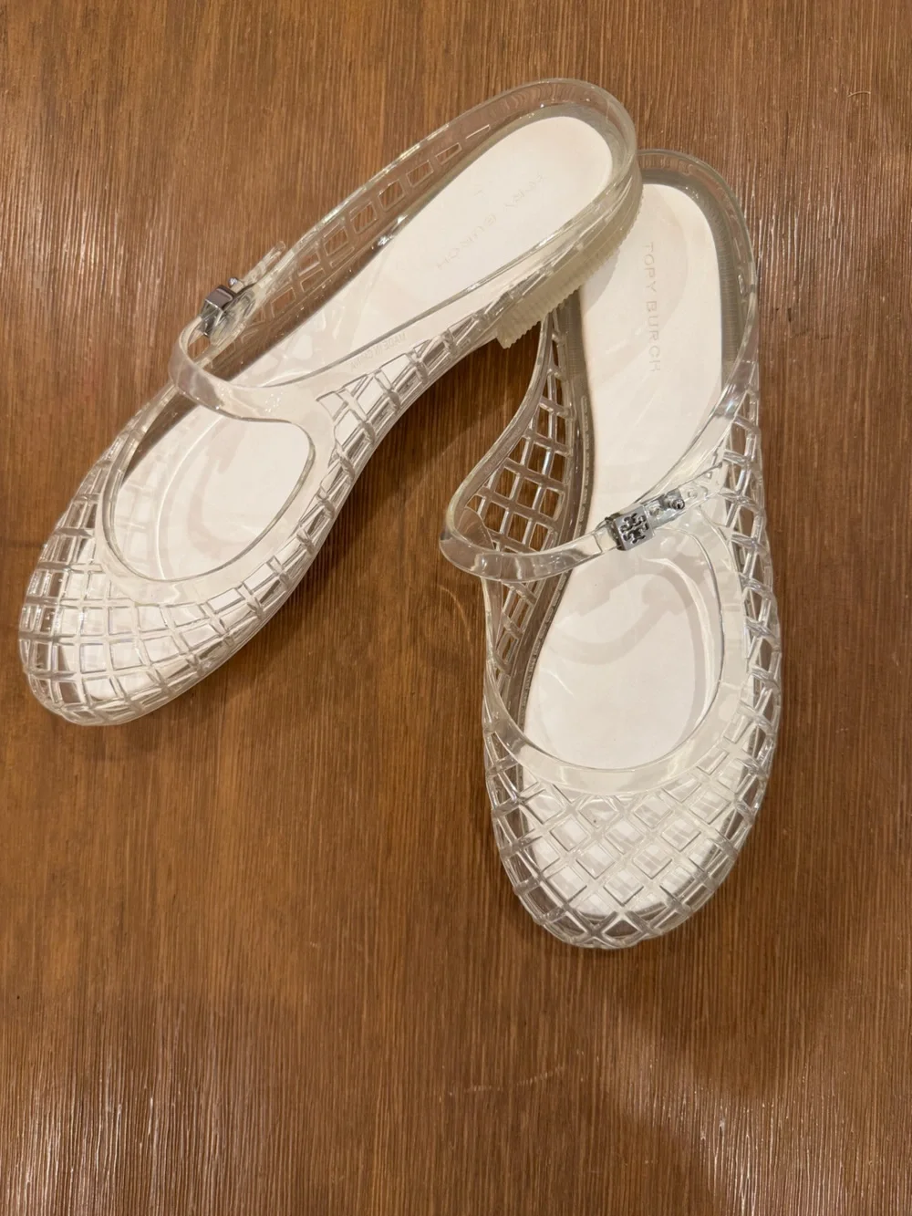 Tory Burch Clear Mellow Mary Jane Jelly